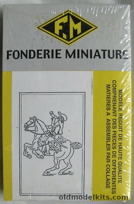 FM 1/32 Cavalier De l'Armee du Center Sonneur De Corne - Soldier, FN4582 plastic model kit